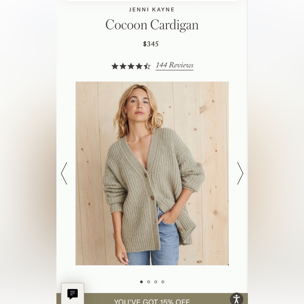 Jenni Kayne cocoon cardigan
